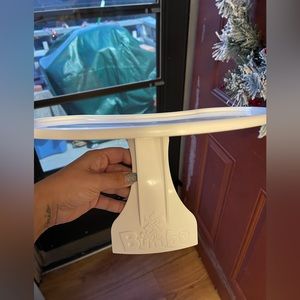 Bumbo chair tray used has some scratches on the top of the tray